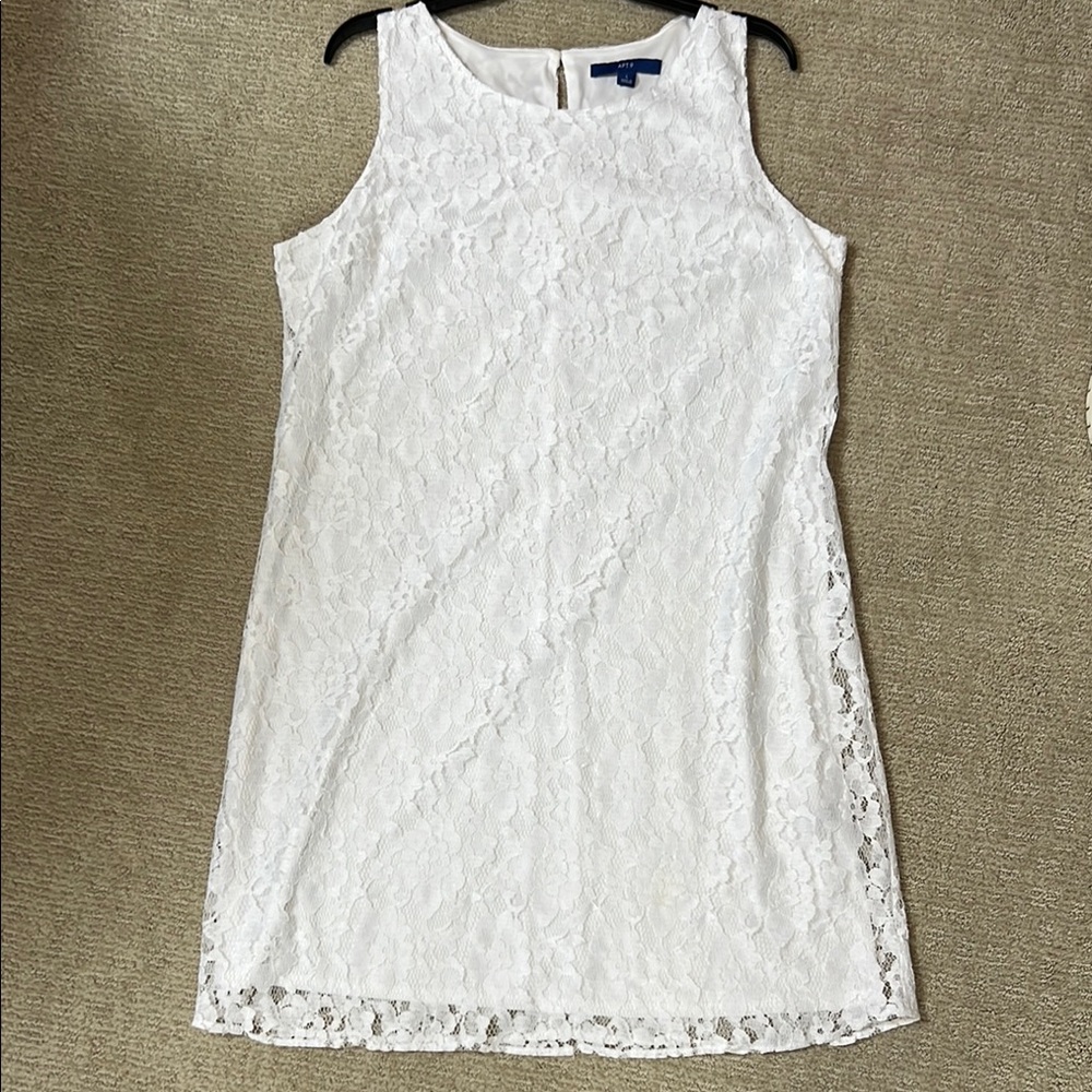 Apt. 9 White Mini Dress